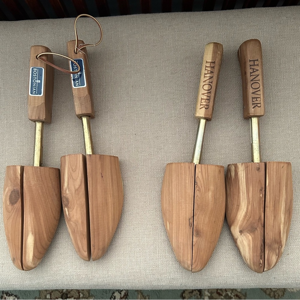 Two pairs of men’s XL Cedar Shoe Trees